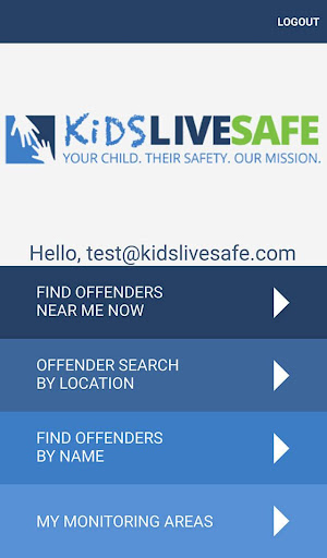 Kids Live Safe Captura de pantalla 1