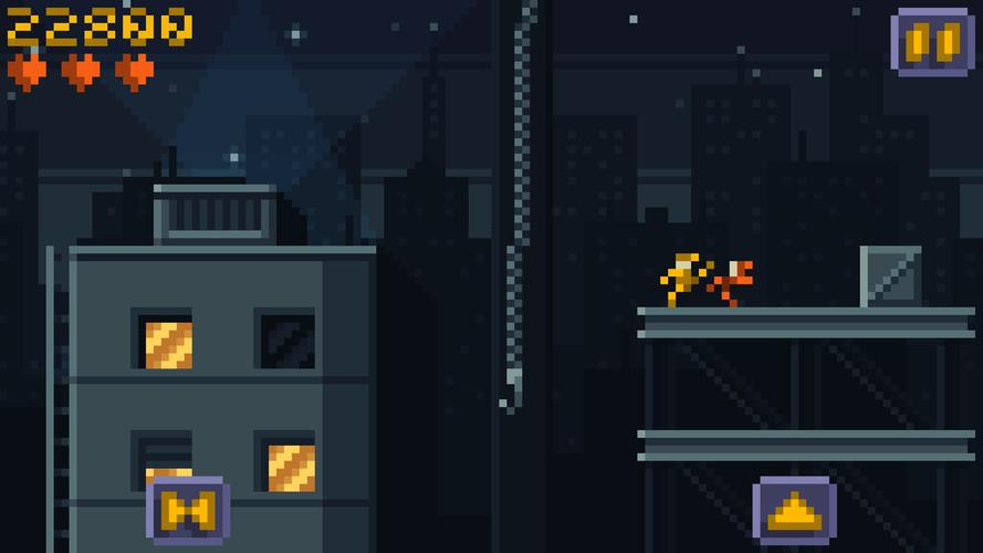 Pixel Parkour Fight Captura de tela 2