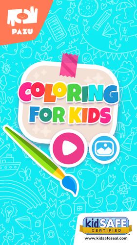 Coloring games for toddlers Screenshot 1