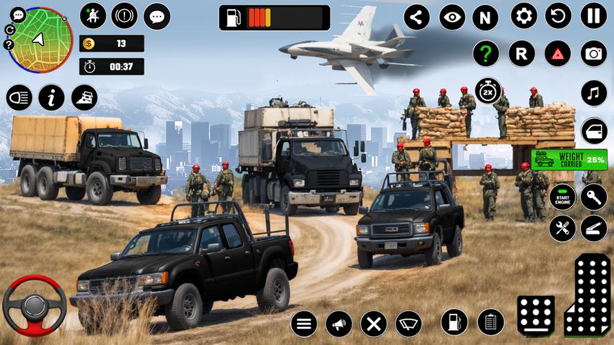 Army Truck Game: Driving Games Capture d'écran 3