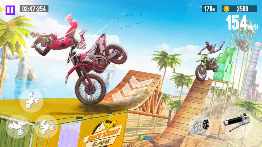 Bike Games 3D: Bike Stunt Game Captura de tela 2