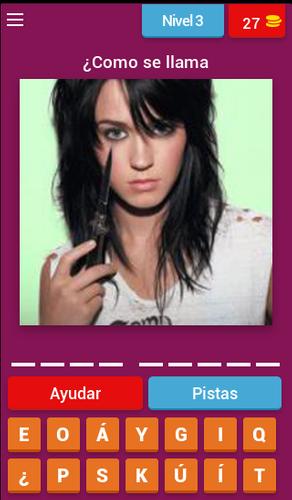 Adivina Cantantes Femeninas Captura de tela 2