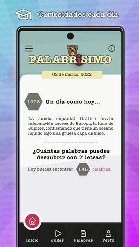 PALABRÍSIMO: busca palabras應用截圖第4張