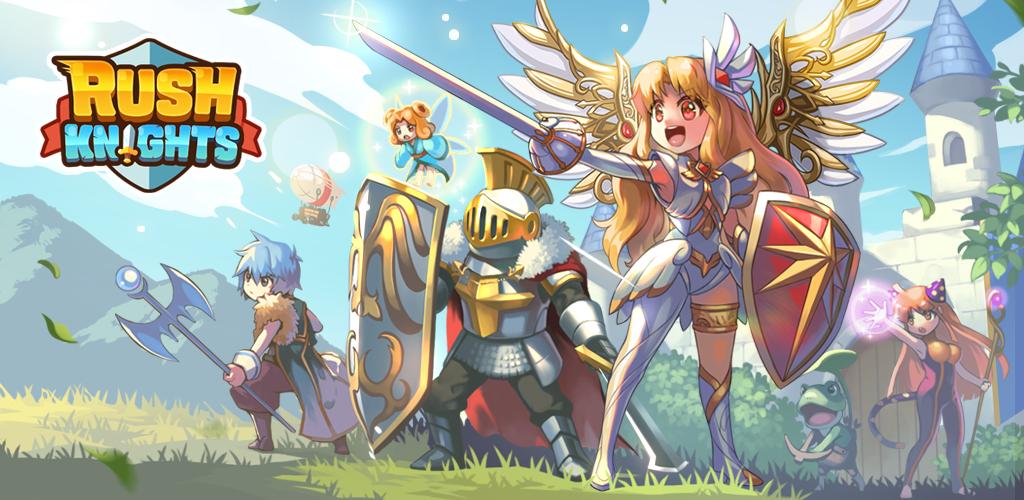 Rush! Knights : Idle RPG स्क्रीनशॉट 1
