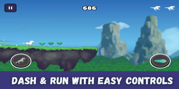 Unicorn Dash : Horse Attack Capture d'écran 2