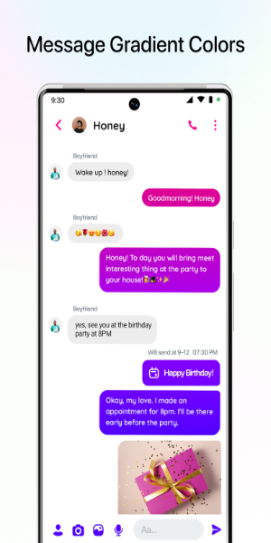 Messenger: Text Messages, SMS Captura de pantalla 2