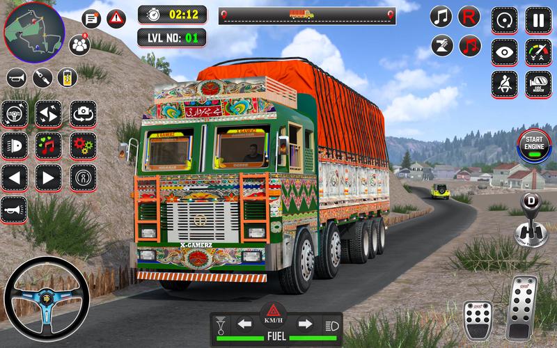 Indian Truck Drive Truck Games स्क्रीनशॉट 2