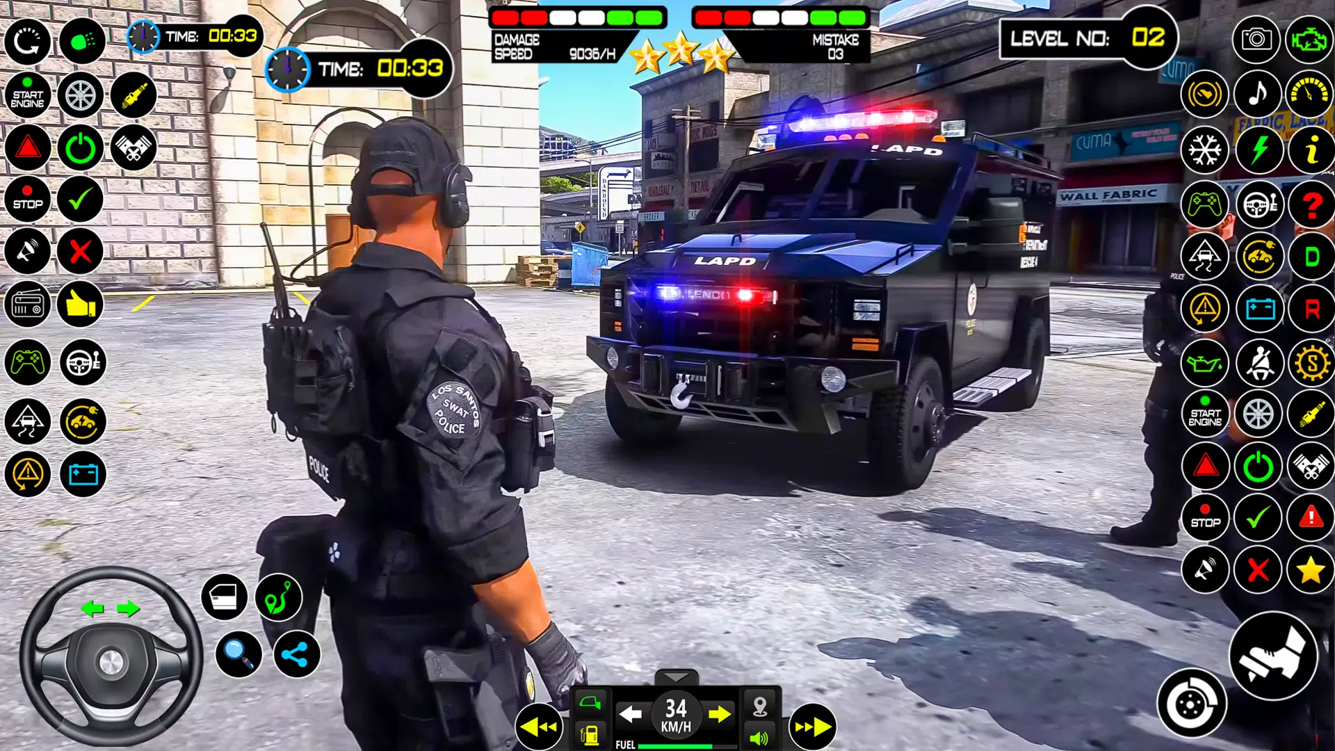 Car Chase Games: Police Games Captura de pantalla 3