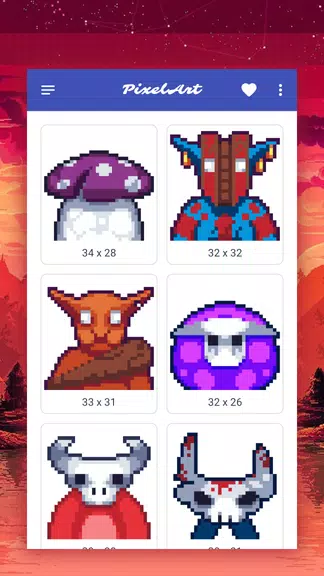 How to draw pixel monsters应用截图第4张