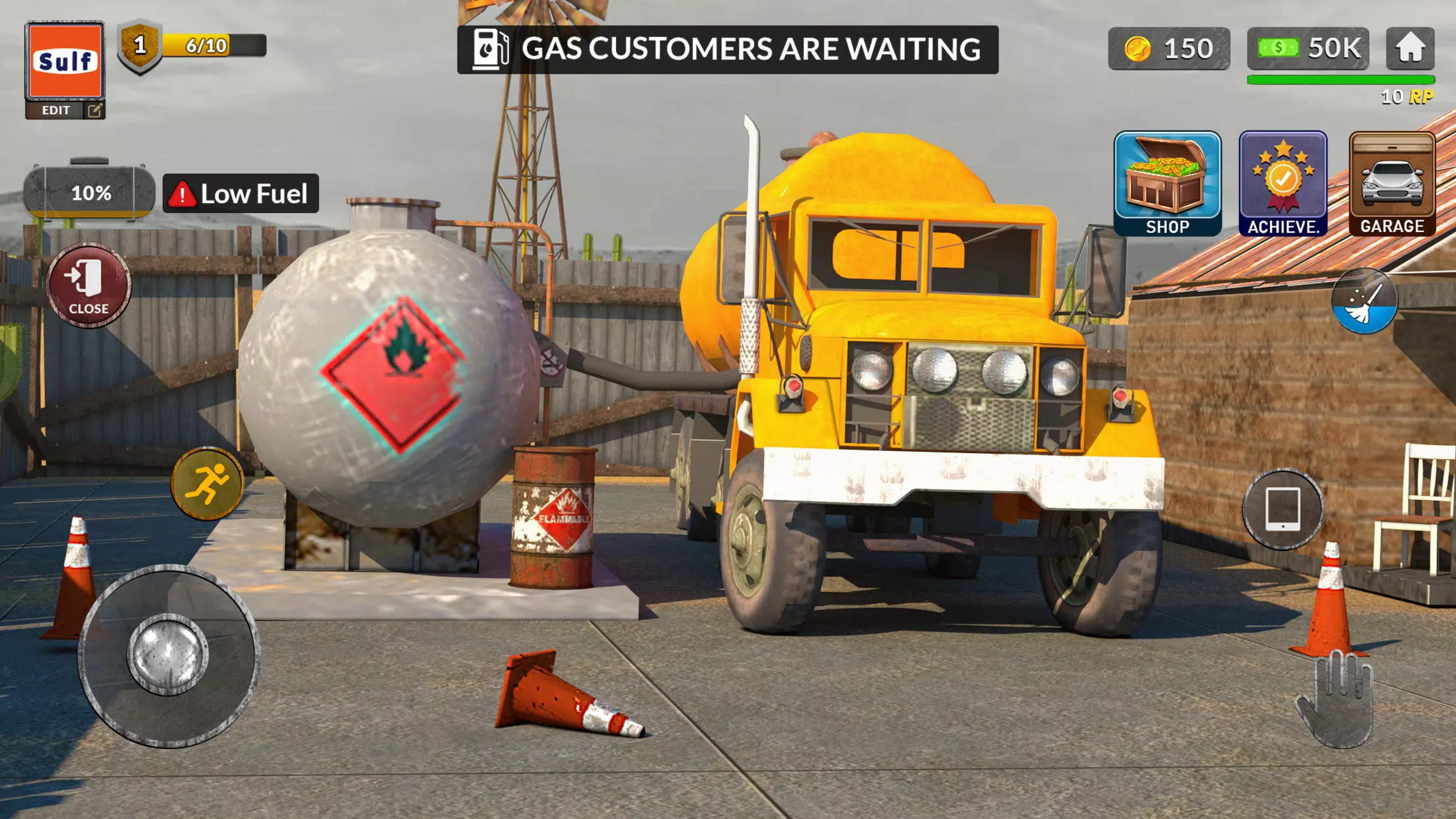 Gas Filling Junkyard Simulator Screenshot 2