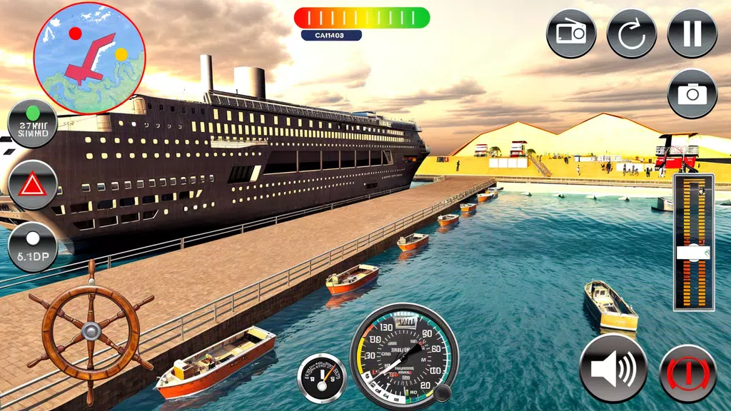 Transport Cruise Ship Games Скриншот 2