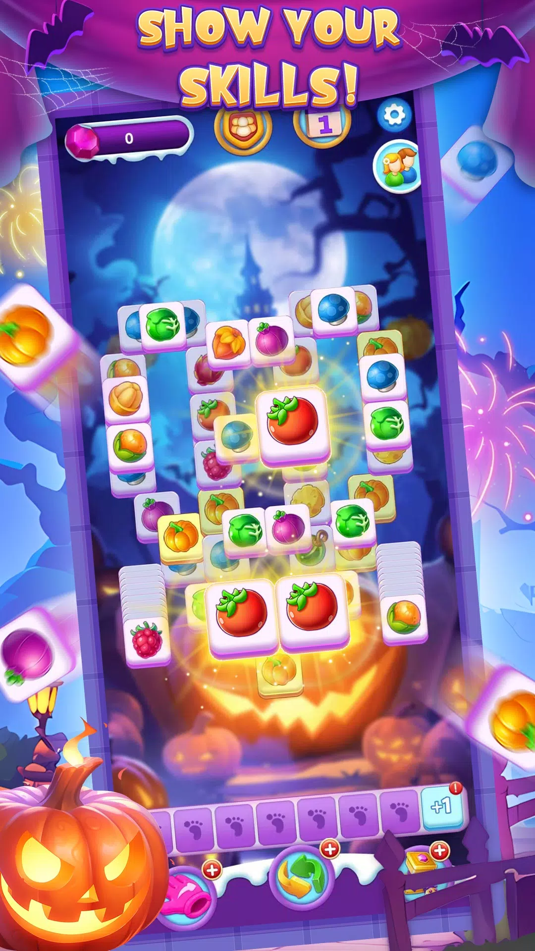 Halloween Fruit Crush スクリーンショット 2