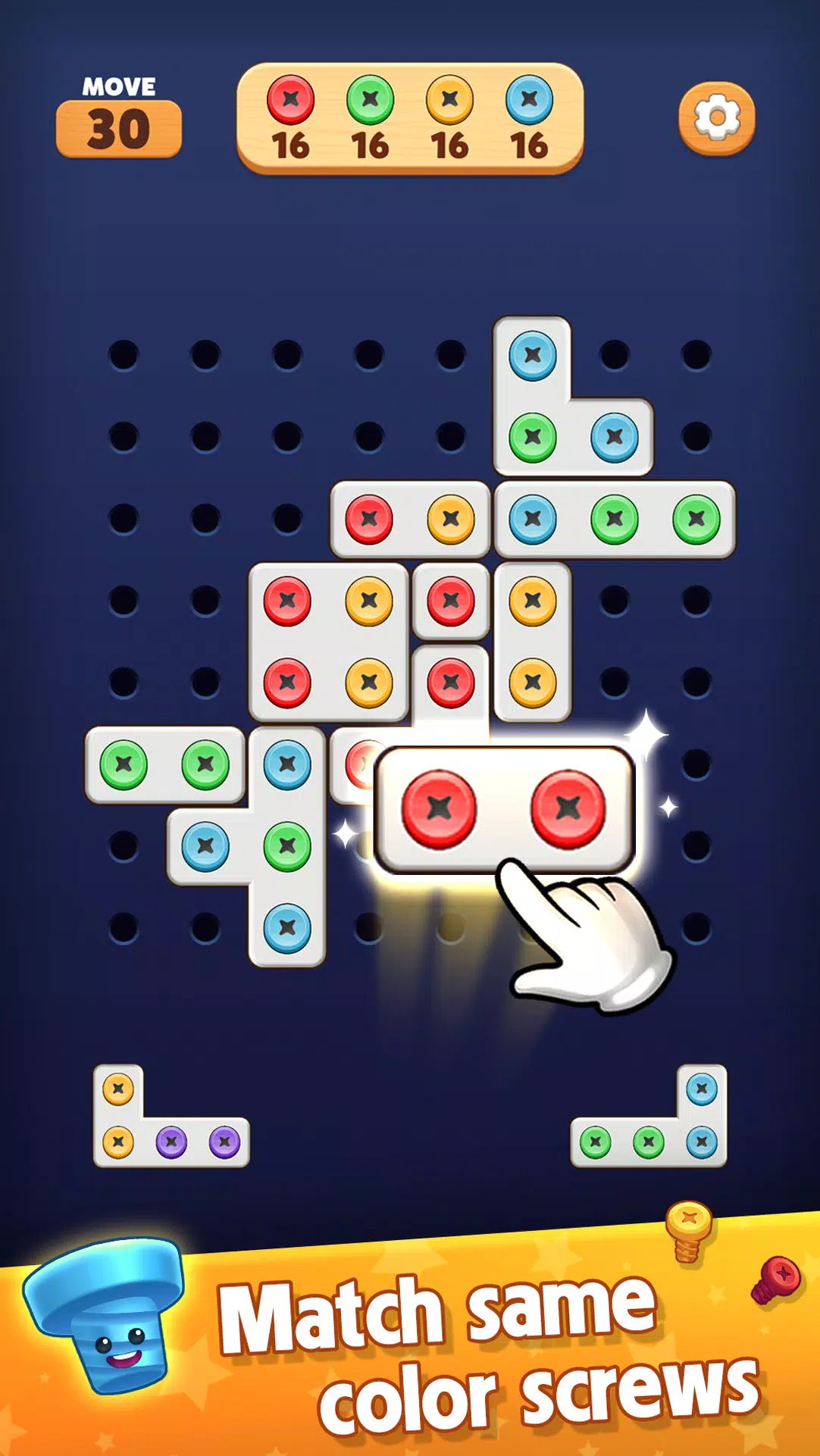 Screw Blast: Match The Bolts Screenshot 1