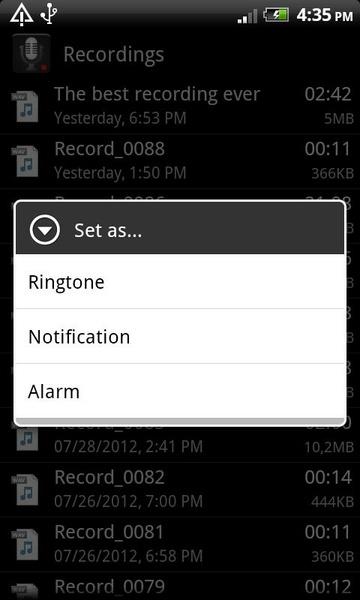 Smart Voice Recorder Captura de pantalla 3