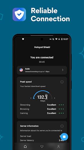 Hotspot Shield VPN: Fast Proxy स्क्रीनशॉट 4