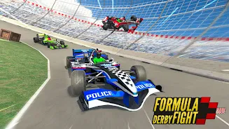 Formula Car Crash Mad Racing Скриншот 4