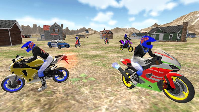 Real Moto Bike Racing Game Capture d'écran 1