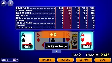 Video Poker: Multi Hand स्क्रीनशॉट 2