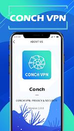 Conch VPN-Privacy & Security Capture d'écran 1