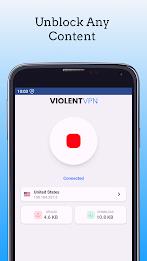 Violent VPN - Unlimited VPN Captura de pantalla 4