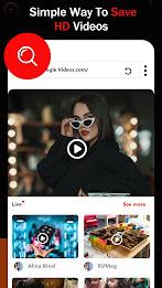 All Video Downloader With VPN स्क्रीनशॉट 1