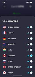 Earth VPN - VPN Proxy Server Screenshot 3