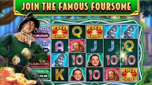 Wizard of Oz Slots Games Mod Capture d'écran 1