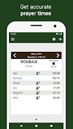 Prayer times: Qibla & Azan स्क्रीनशॉट 2