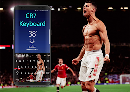 Cristiano CR7 MANU Keyboard Captura de tela 1