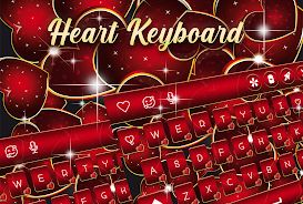 Love - Heart Keyboard Captura de tela 1