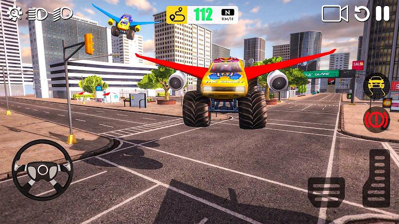 Flying Car Games 3D Simulator應用截圖第2張