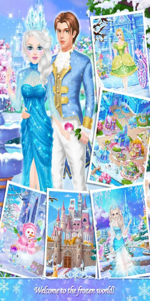 Princess Salon: Frozen Party Captura de tela 2