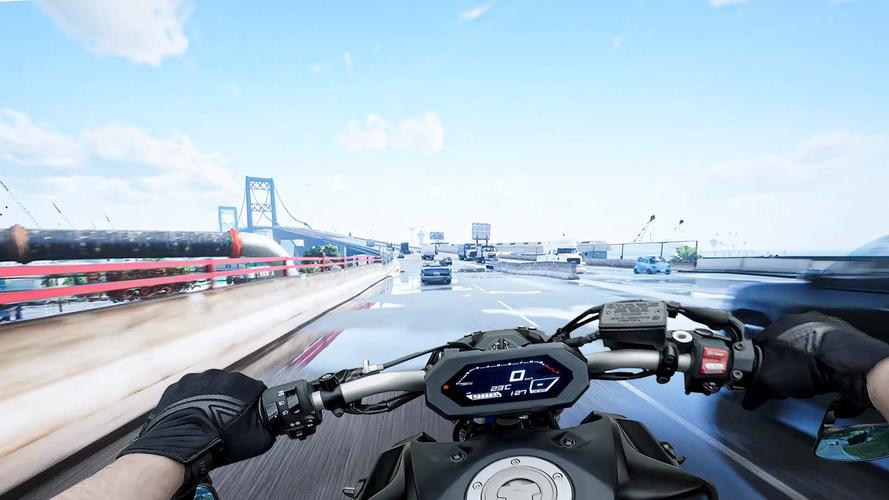 Traffic Moto Bike Rider City Captura de tela 4