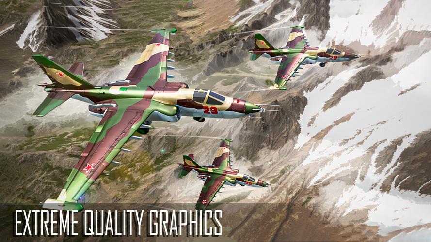 Jet Fighter: Sky Combat 3D應用截圖第4張