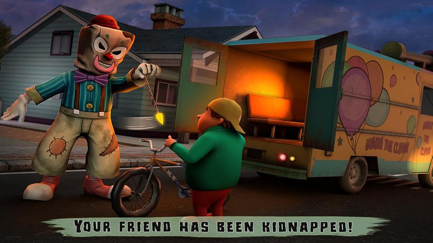 Freaky Clown : Town Mystery Captura de tela 1