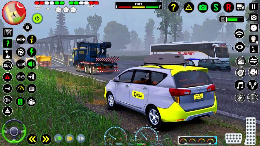 US Taxi Game - Taxi Games 2023 स्क्रीनशॉट 1