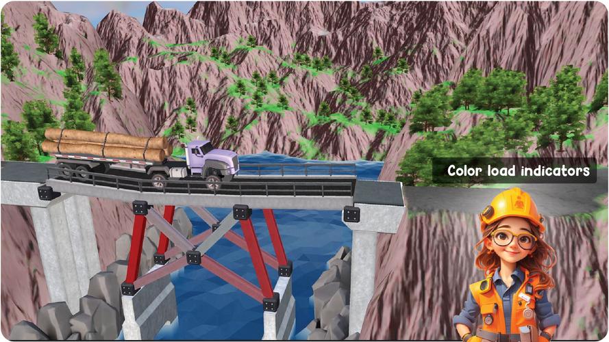 Bridge Constructor Capture d'écran 1