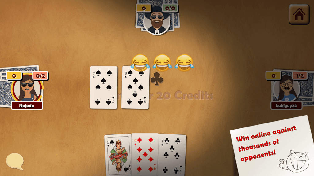 Oh Hell - Online Spades Game應用截圖第4張