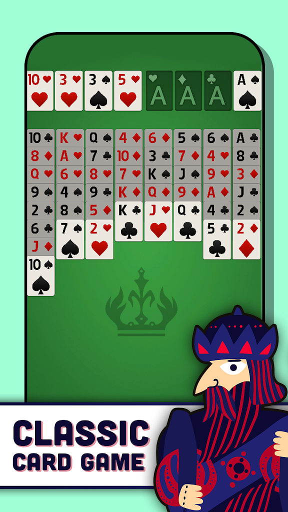 FreeCell Solitaire - Card Screenshot 2