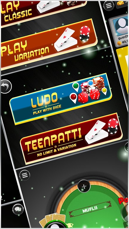 Game Of Clubs Teen Patti (3 Card Poker) and Ludo应用截图第2张