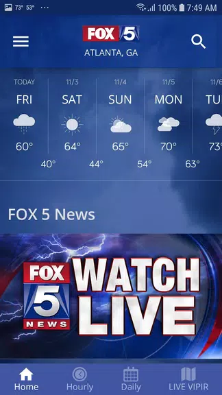 FOX 5 Atlanta: Storm Team Weat スクリーンショット 2