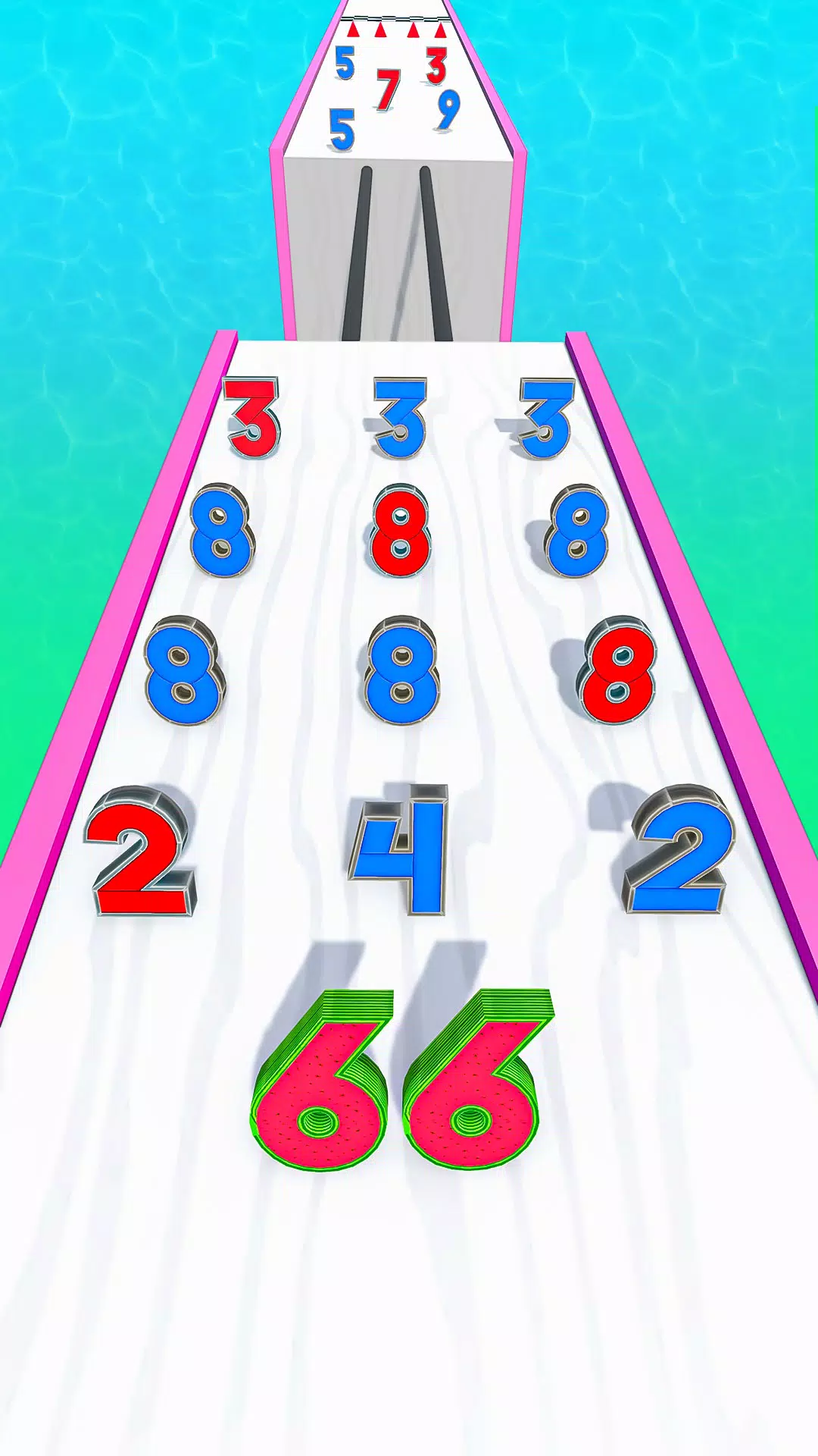 Number Master Run 3D Games スクリーンショット 3