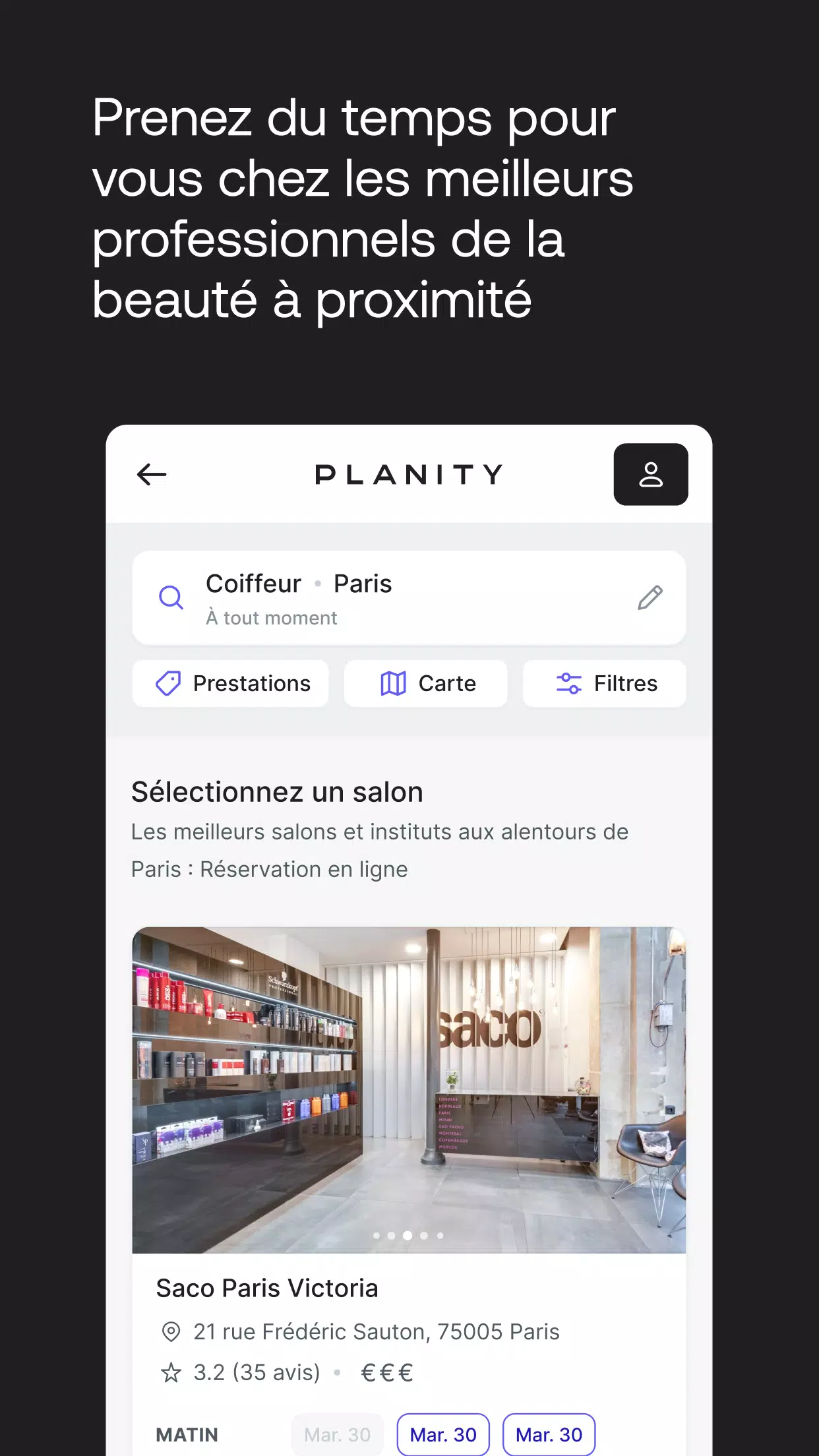 Planity Screenshot 2