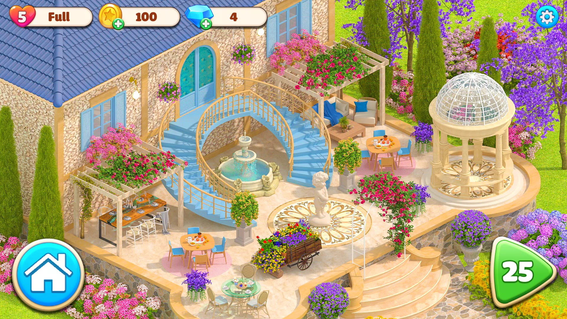 Dream Garden: Makeover Design Screenshot 1