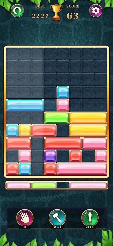 Block Puzzle Jewel Drop Blast Скриншот 1