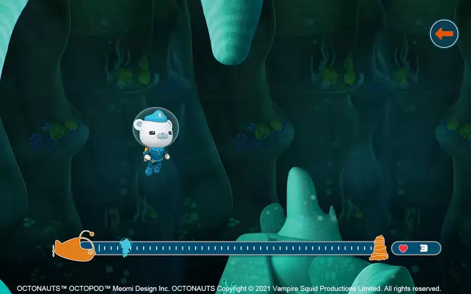 Octonauts and the Giant Squid Captura de tela 1