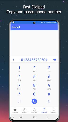 Phone Dialer - Contacts and Ca स्क्रीनशॉट 4