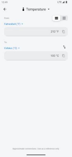 Unit Converter - AUC Screenshot 3