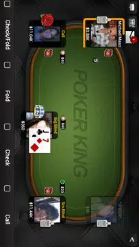 Texas Holdem Poker-Poker KinG Captura de pantalla 1