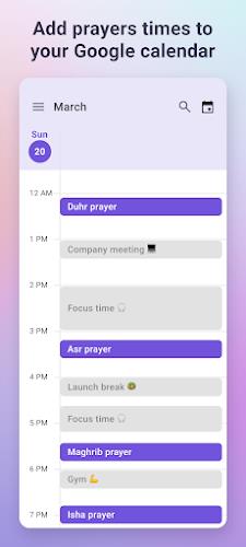 Fajr: Fajr Alarm, Prayer Times Capture d'écran 3